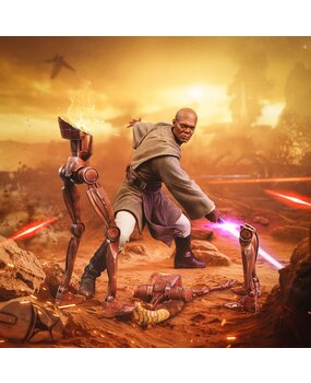 Iron Studios Star Wars Art Scale Statue 1/10 Mace Windu 18 cm Iron Studios Star Wars Art Scale Statue 1/10 Mace Windu 18 cm