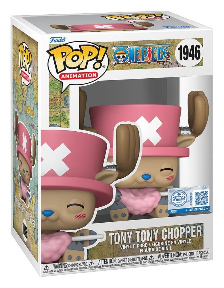 Funko One Piece POP! Animation Vinyl Figure Tony Tony Chopper Exclusive #1946 Funko One Piece POP! Animation Vinyl Figure Tony Tony Chopper Exclusive #1946