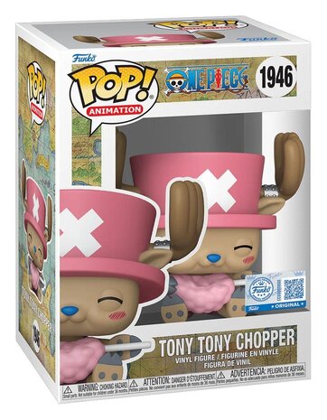 Funko One Piece POP! Animation Vinyl Figure Tony Tony Chopper Exclusive #1946 Funko One Piece POP! Animation Vinyl Figure Tony Tony Chopper Exclusive #1946