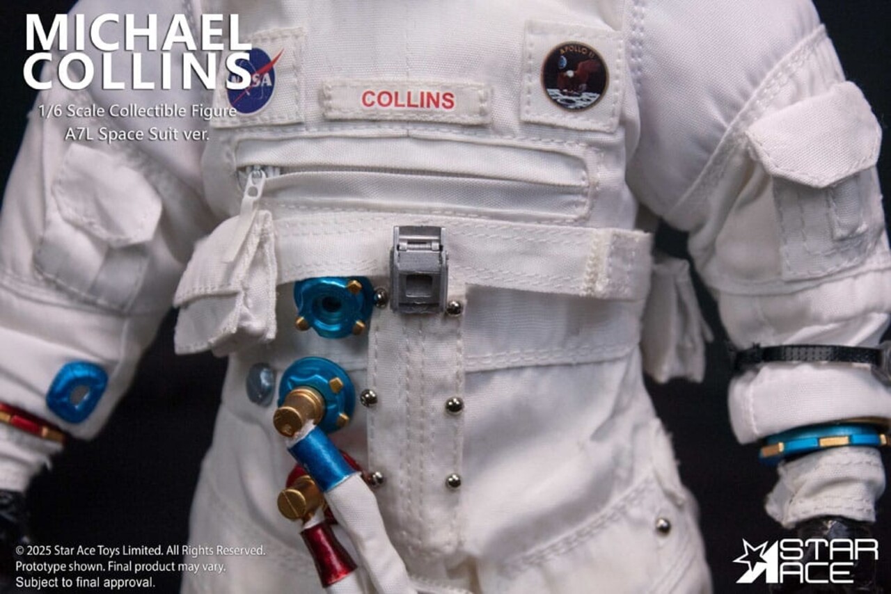 Star Ace Toys NASA Apollo 11 Action Figure 1/6 Michael Collins 30 cm Star Ace Toys NASA Apollo 11 Action Figure 1/6 Michael Collins 30 cm