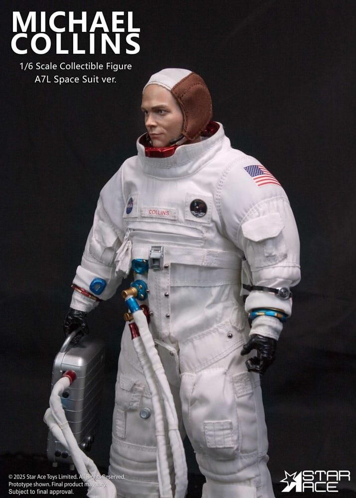 Star Ace Toys NASA Apollo 11 Action Figure 1/6 Michael Collins 30 cm Star Ace Toys NASA Apollo 11 Action Figure 1/6 Michael Collins 30 cm