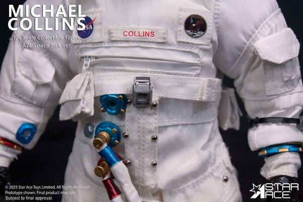Star Ace Toys NASA Apollo 11 Action Figure 1/6 Michael Collins 30 cm Star Ace Toys NASA Apollo 11 Action Figure 1/6 Michael Collins 30 cm
