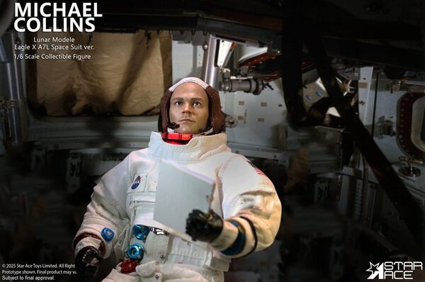Star Ace Toys NASA Apollo 11 Action Figure 1/6 Michael Collins 30 cm Star Ace Toys NASA Apollo 11 Action Figure 1/6 Michael Collins 30 cm