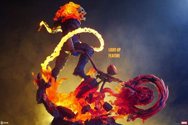 Sideshow Collectibles Marvel Premium Format Statue Ghost Rider (Classic Variant) 53 cm Sideshow Collectibles Marvel Premium Format Statue Ghost Rider (Classic Variant) 53 cm