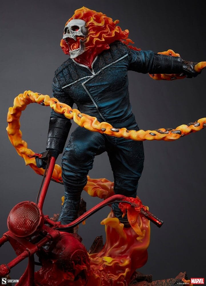 Sideshow Collectibles Marvel Premium Format Statue Ghost Rider (Classic Variant) 53 cm Sideshow Collectibles Marvel Premium Format Statue Ghost Rider (Classic Variant) 53 cm