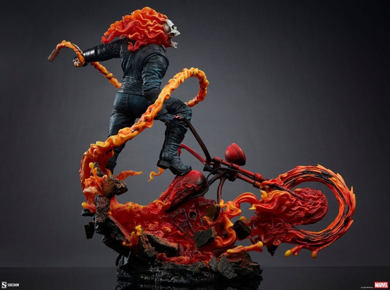 Sideshow Collectibles Marvel Premium Format Statue Ghost Rider (Classic Variant) 53 cm Sideshow Collectibles Marvel Premium Format Statue Ghost Rider (Classic Variant) 53 cm
