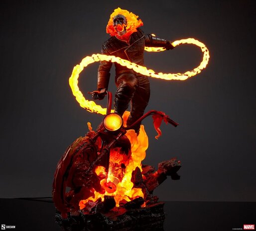 Sideshow Collectibles Marvel Premium Format Statue Ghost Rider (Classic Variant) 53 cm Sideshow Collectibles Marvel Premium Format Statue Ghost Rider (Classic Variant) 53 cm