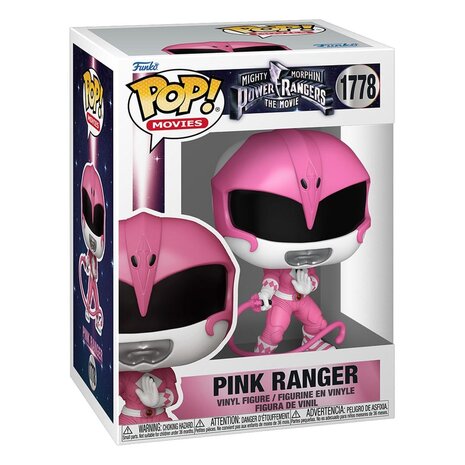 Funko Mighty Morphin Power Rangers: The Movie POP! Movies Vinyl Figures Pink Ranger #1778 Funko Mighty Morphin Power Rangers: The Movie POP! Movies Vinyl Figures Pink Ranger #1778