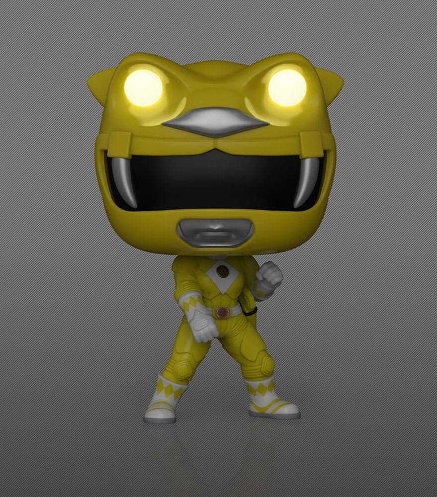 Funko Mighty Morphin Power Rangers: The Movie POP! Movies Vinyl Figures Yellow Ranger #1781 Funko Mighty Morphin Power Rangers: The Movie POP! Movies Vinyl Figures Yellow Ranger #1781
