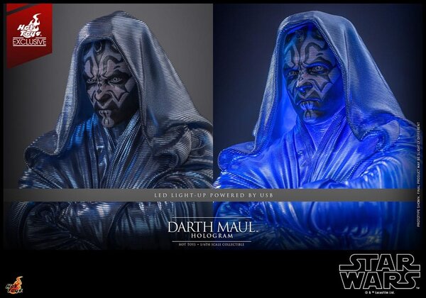Hot Toys Star Wars Episode I Figure 1/6 Darth Maul Hologram Hot Toys Exclusive 30 cm Hot Toys Star Wars Episode I Figure 1/6 Darth Maul Hologram Hot Toys Exclusive 30 cm