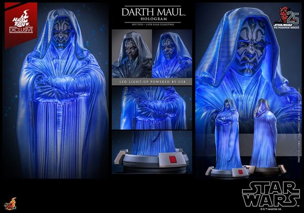 Hot Toys Star Wars Episode I Figure 1/6 Darth Maul Hologram Hot Toys Exclusive 30 cm Hot Toys Star Wars Episode I Figure 1/6 Darth Maul Hologram Hot Toys Exclusive 30 cm