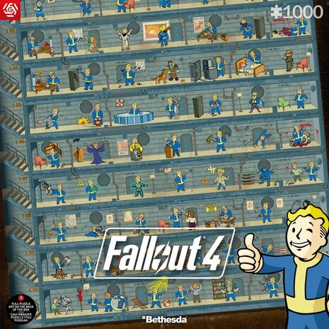 Good Loot Fallout 4 Puzzle Perk Poster (1000 pieces) Good Loot Fallout 4 Puzzle Perk Poster (1000 pieces)