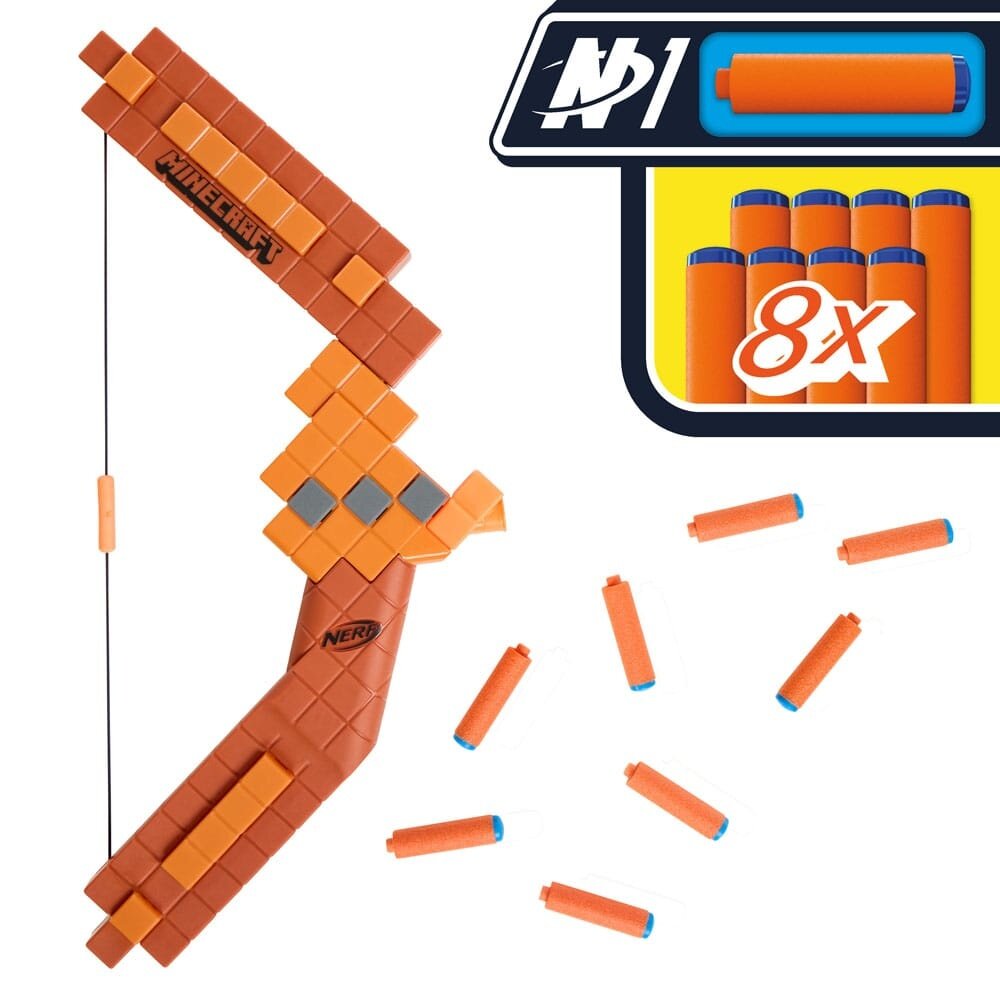 Hasbro Minecraft NERF Dart-Firing Bow Hasbro Minecraft NERF Dart-Firing Bow