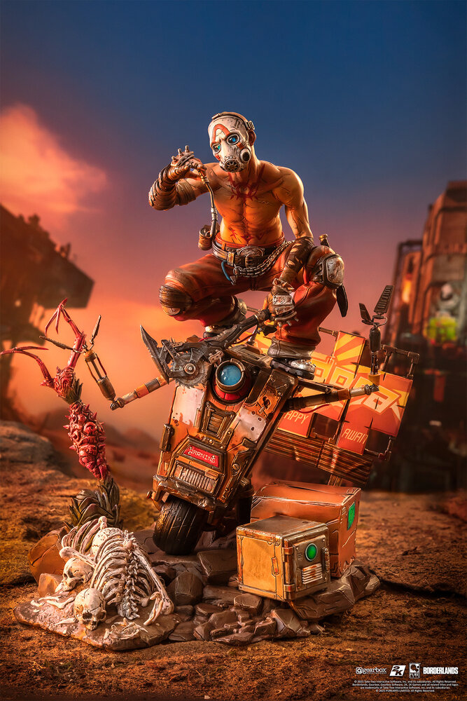Pure Arts Borderlands 3 Statue 1/6 Pyscho & Claptrap 40 cm Pure Arts Borderlands 3 Statue 1/6 Pyscho & Claptrap 40 cm