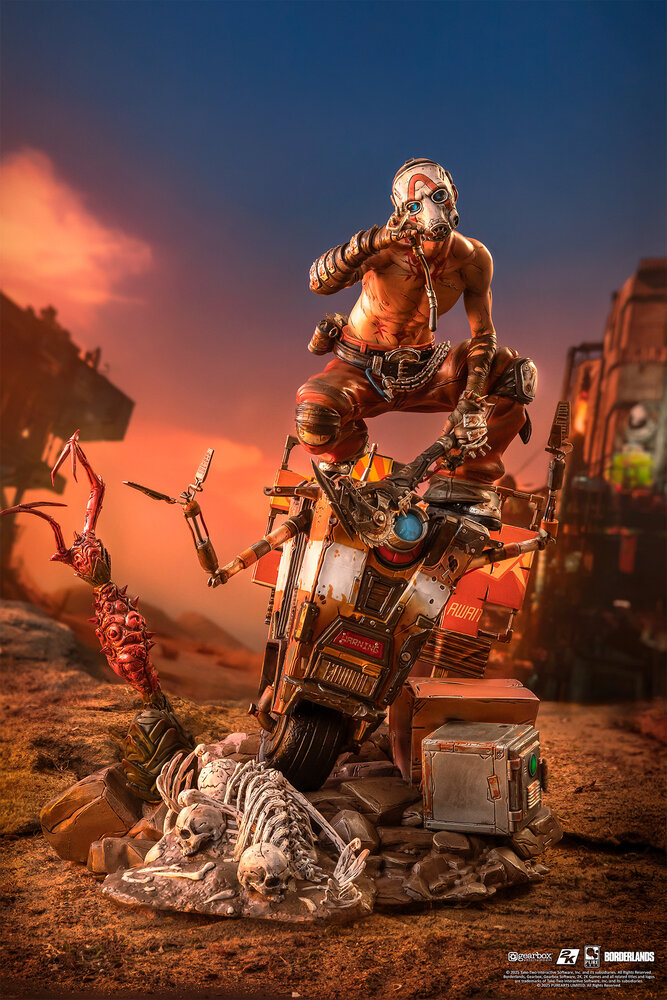 Pure Arts Borderlands 3 Statue 1/6 Pyscho & Claptrap 40 cm Pure Arts Borderlands 3 Statue 1/6 Pyscho & Claptrap 40 cm