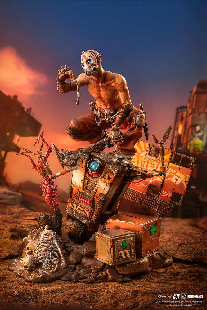 Pure Arts Borderlands 3 Statue 1/6 Pyscho & Claptrap 40 cm Pure Arts Borderlands 3 Statue 1/6 Pyscho & Claptrap 40 cm