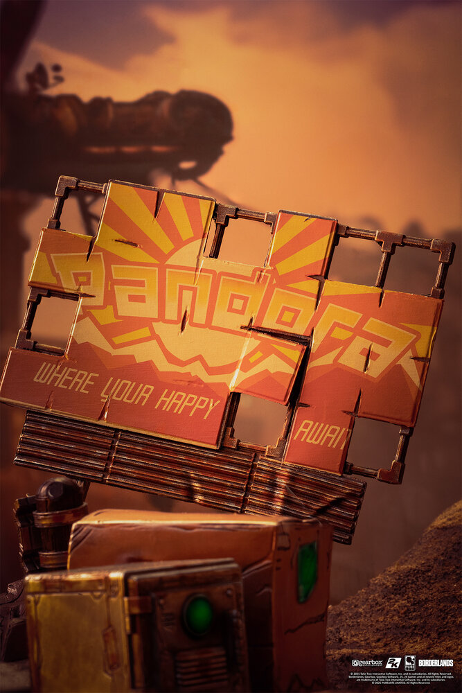 Pure Arts Borderlands 3 Statue 1/6 Pyscho & Claptrap 40 cm Pure Arts Borderlands 3 Statue 1/6 Pyscho & Claptrap 40 cm