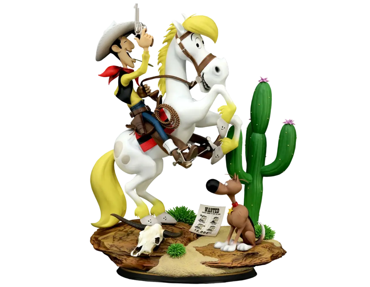 Cartoon Kingdom Lucky Luke & Jolly Jumper Statue 44 cm Cartoon Kingdom Lucky Luke & Jolly Jumper Statue 44 cm