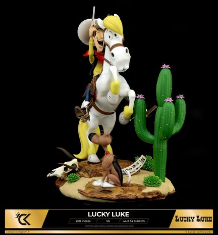 Cartoon Kingdom Lucky Luke & Jolly Jumper Statue 44 cm Cartoon Kingdom Lucky Luke & Jolly Jumper Statue 44 cm