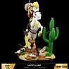 Cartoon Kingdom Lucky Luke en Jolly Jumper Beeld 44 cm Cartoon Kingdom Lucky Luke en Jolly Jumper Beeld 44 cm