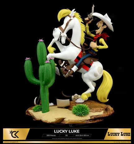 Cartoon Kingdom Lucky Luke & Jolly Jumper Statue 44 cm Cartoon Kingdom Lucky Luke & Jolly Jumper Statue 44 cm