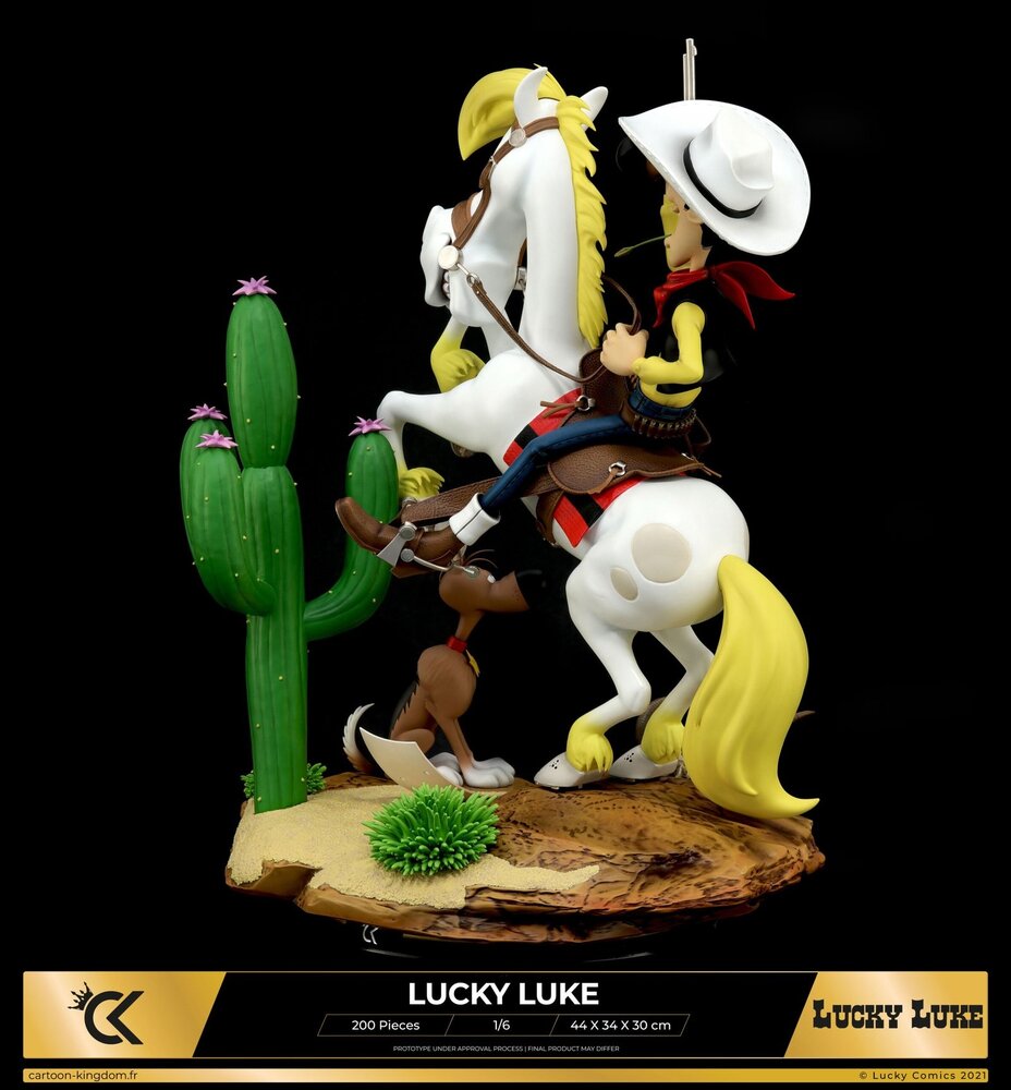 Cartoon Kingdom Lucky Luke & Jolly Jumper Statue 44 cm Cartoon Kingdom Lucky Luke & Jolly Jumper Statue 44 cm