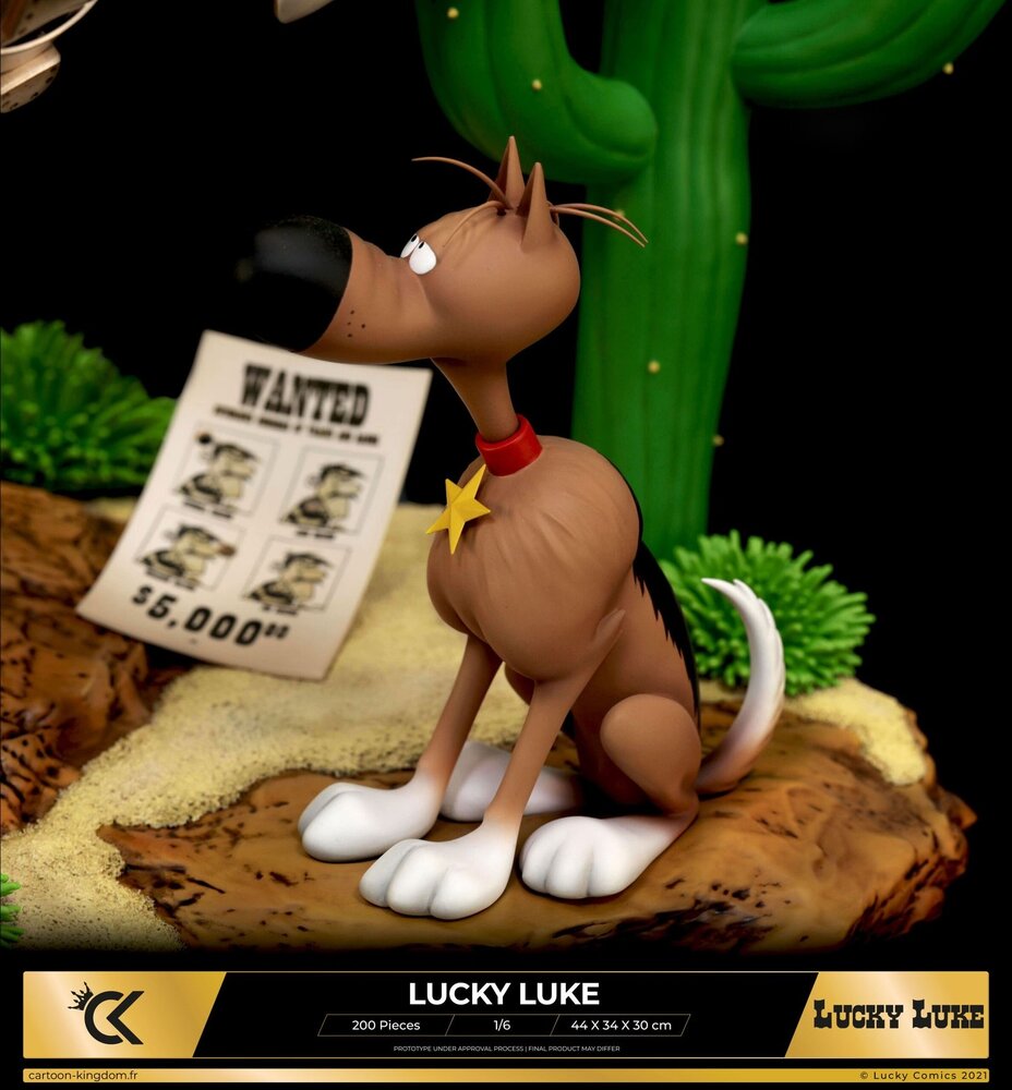 Cartoon Kingdom Lucky Luke en Jolly Jumper Beeld 44 cm Cartoon Kingdom Lucky Luke en Jolly Jumper Beeld 44 cm