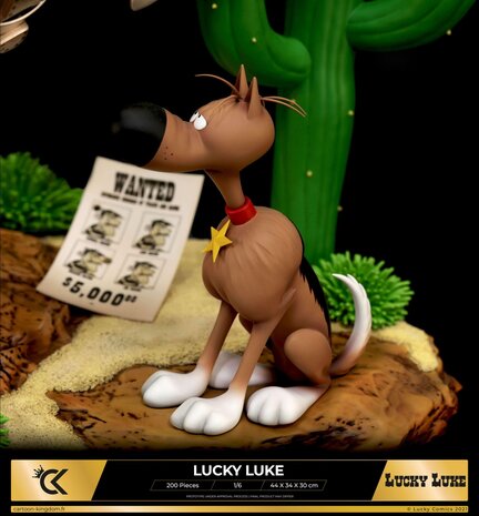 Cartoon Kingdom Lucky Luke en Jolly Jumper Beeld 44 cm Cartoon Kingdom Lucky Luke en Jolly Jumper Beeld 44 cm