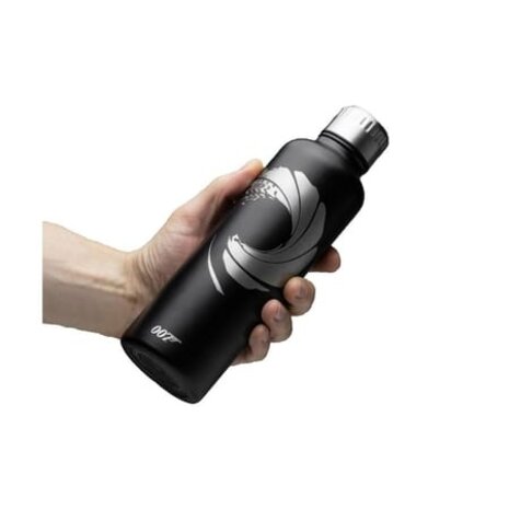 Paladone James Bond 007 Gun Barrel Metalen Waterfles Paladone James Bond 007 Gun Barrel Metalen Waterfles