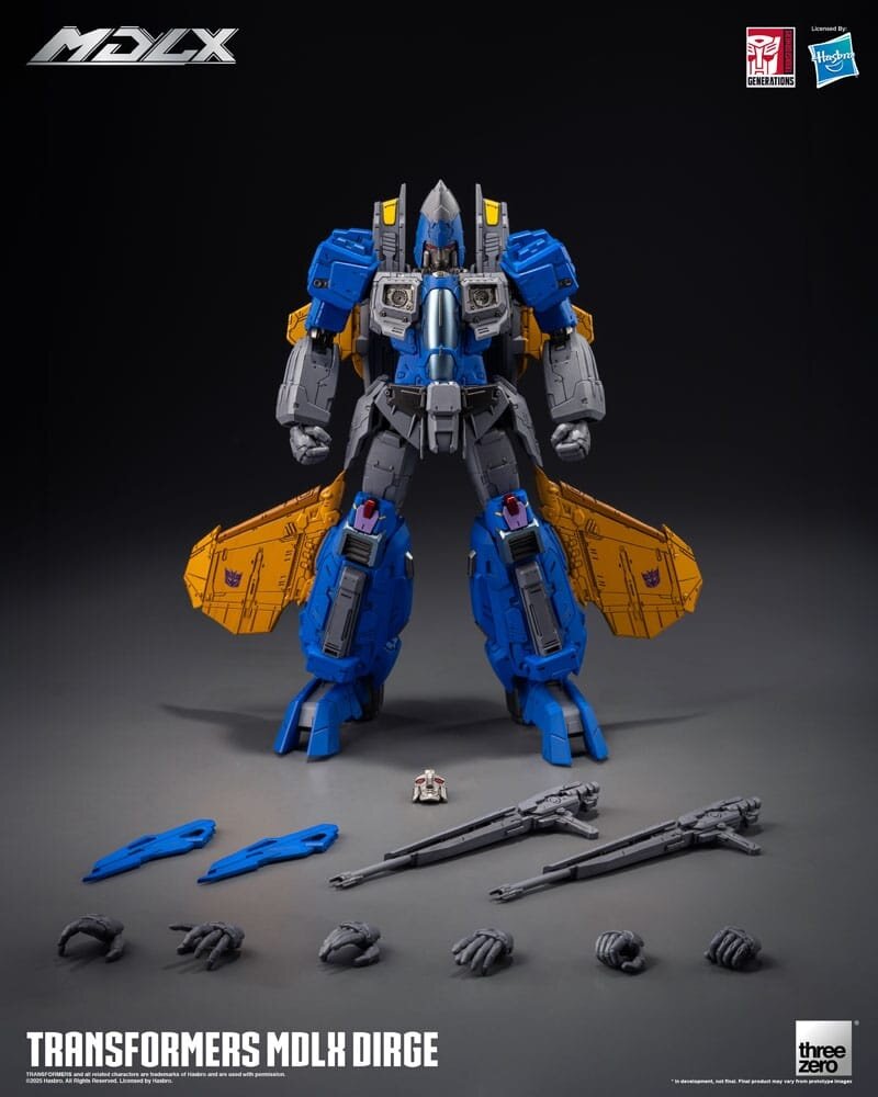 Threezero Transformers MDLX Action Figure Dirge 20 cm Threezero Transformers MDLX Action Figure Dirge 20 cm