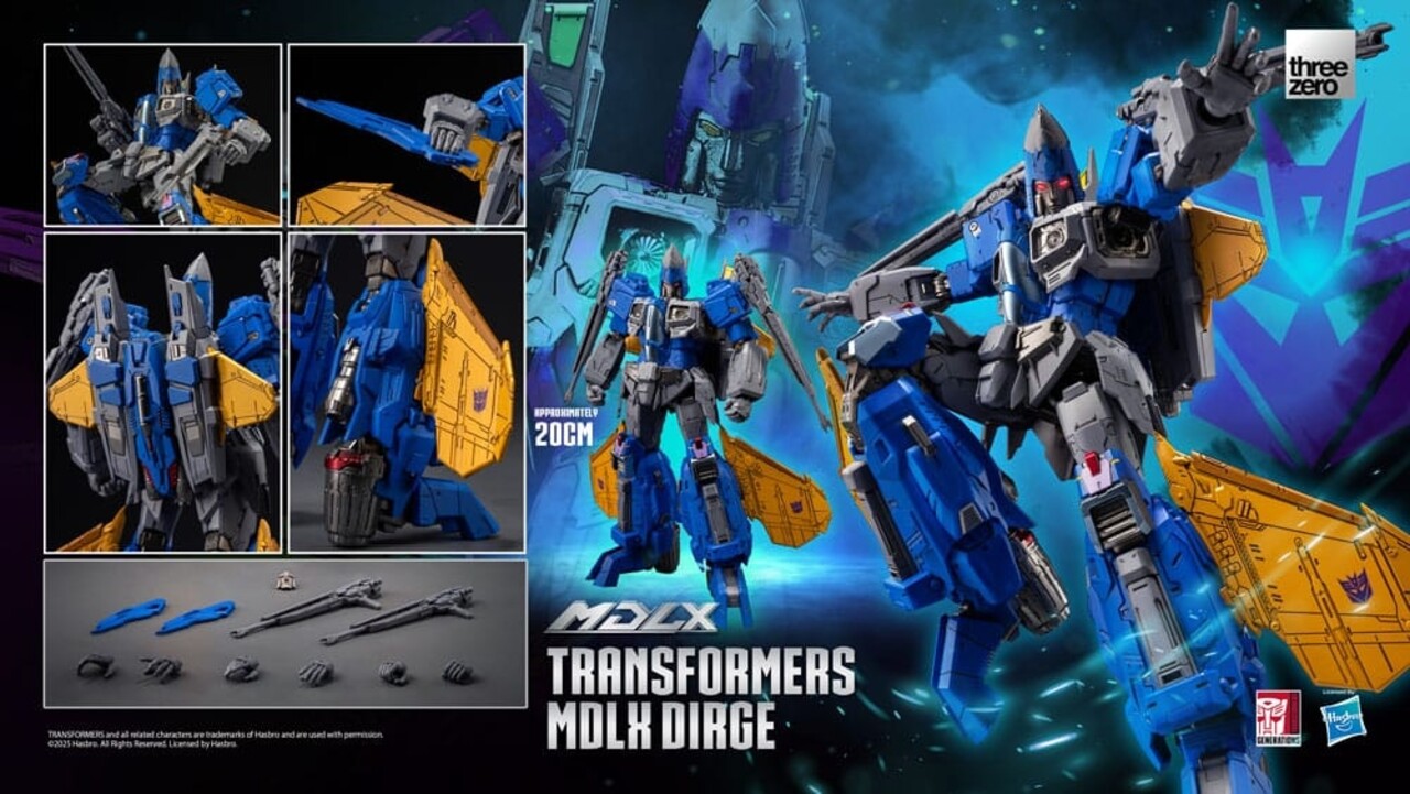 Threezero Transformers MDLX Action Figure Dirge 20 cm Threezero Transformers MDLX Action Figure Dirge 20 cm