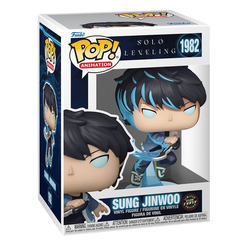 Funko Solo Leveling POP! Animation Vinyl Figure Sung Jinwoo (Chase) #1982 Funko Solo Leveling POP! Animation Vinyl Figure Sung Jinwoo (Chase) #1982