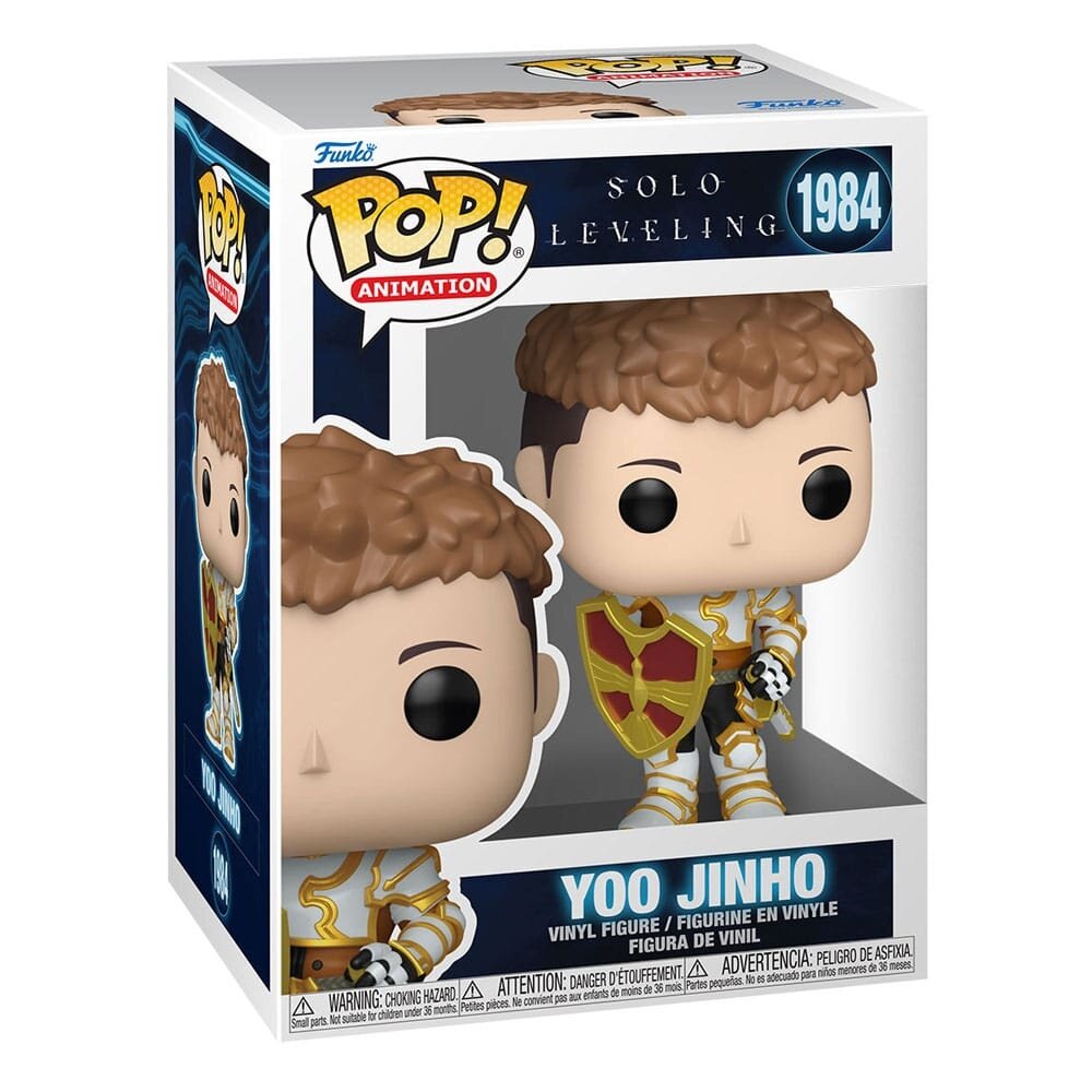 Funko Solo Leveling POP! Animation Vinyl Figure Yoo Jinho #1984 Funko Solo Leveling POP! Animation Vinyl Figure Yoo Jinho #1984