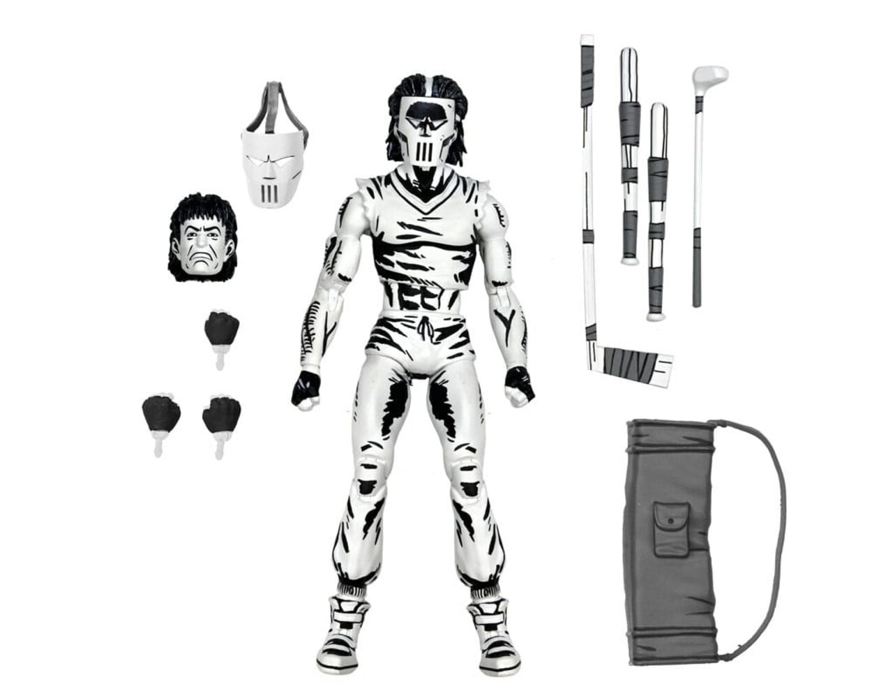 Neca Teenage Mutant Ninja Turtles Action Figure Casey Jones Black & White 18 cm Neca Teenage Mutant Ninja Turtles Action Figure Casey Jones Black & White 18 cm