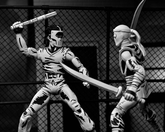 Neca Teenage Mutant Ninja Turtles Action Figure Casey Jones Black & White 18 cm Neca Teenage Mutant Ninja Turtles Action Figure Casey Jones Black & White 18 cm