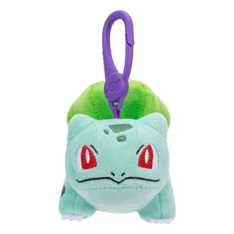 Jazwares Pokémon Bulbasaur Knuffel Sleutelhanger 10 cm Jazwares Pokémon Bulbasaur Knuffel Sleutelhanger 10 cm
