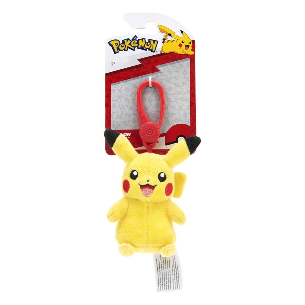 Jazwares Pokémon Pikachu Knuffel Sleutelhanger 10 cm Jazwares Pokémon Pikachu Knuffel Sleutelhanger 10 cm