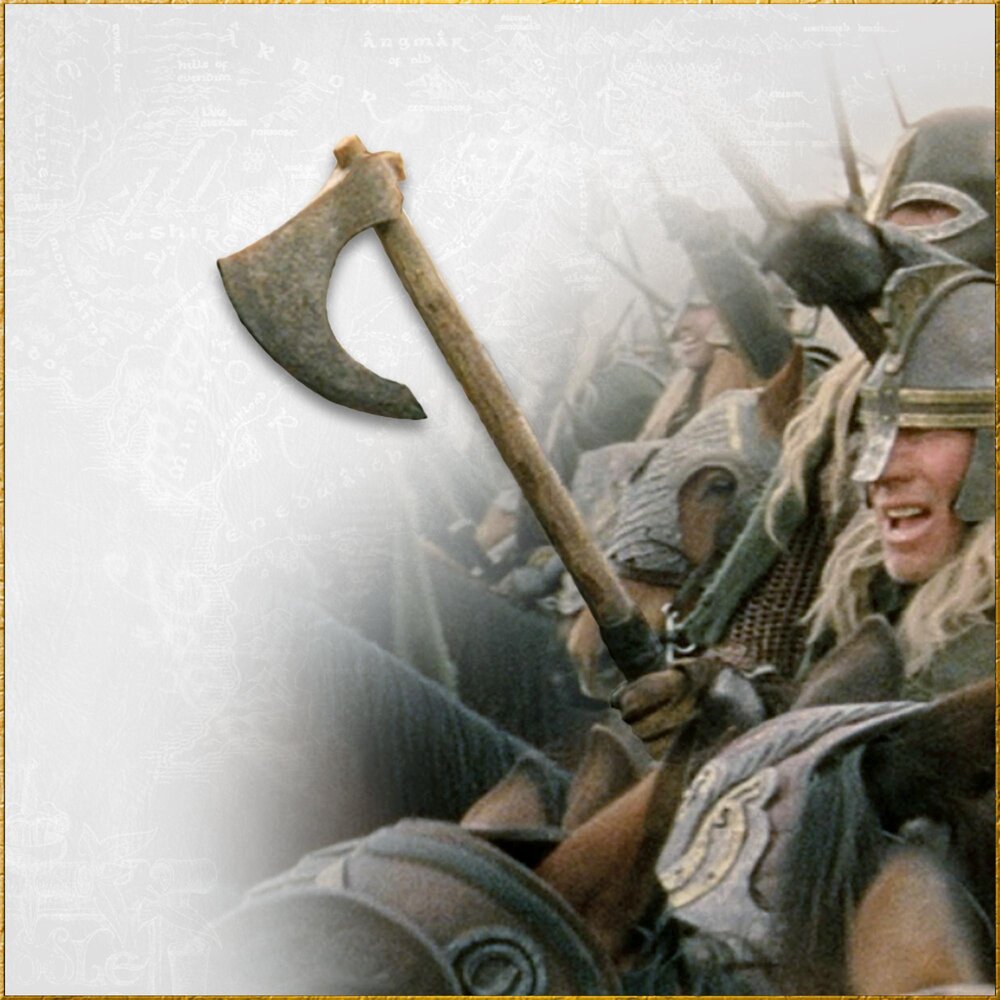 United Cutlery Le Seigneur des Anneaux Réplique 1/1 War Axe of Rohan United Cutlery Le Seigneur des Anneaux Réplique 1/1 War Axe of Rohan