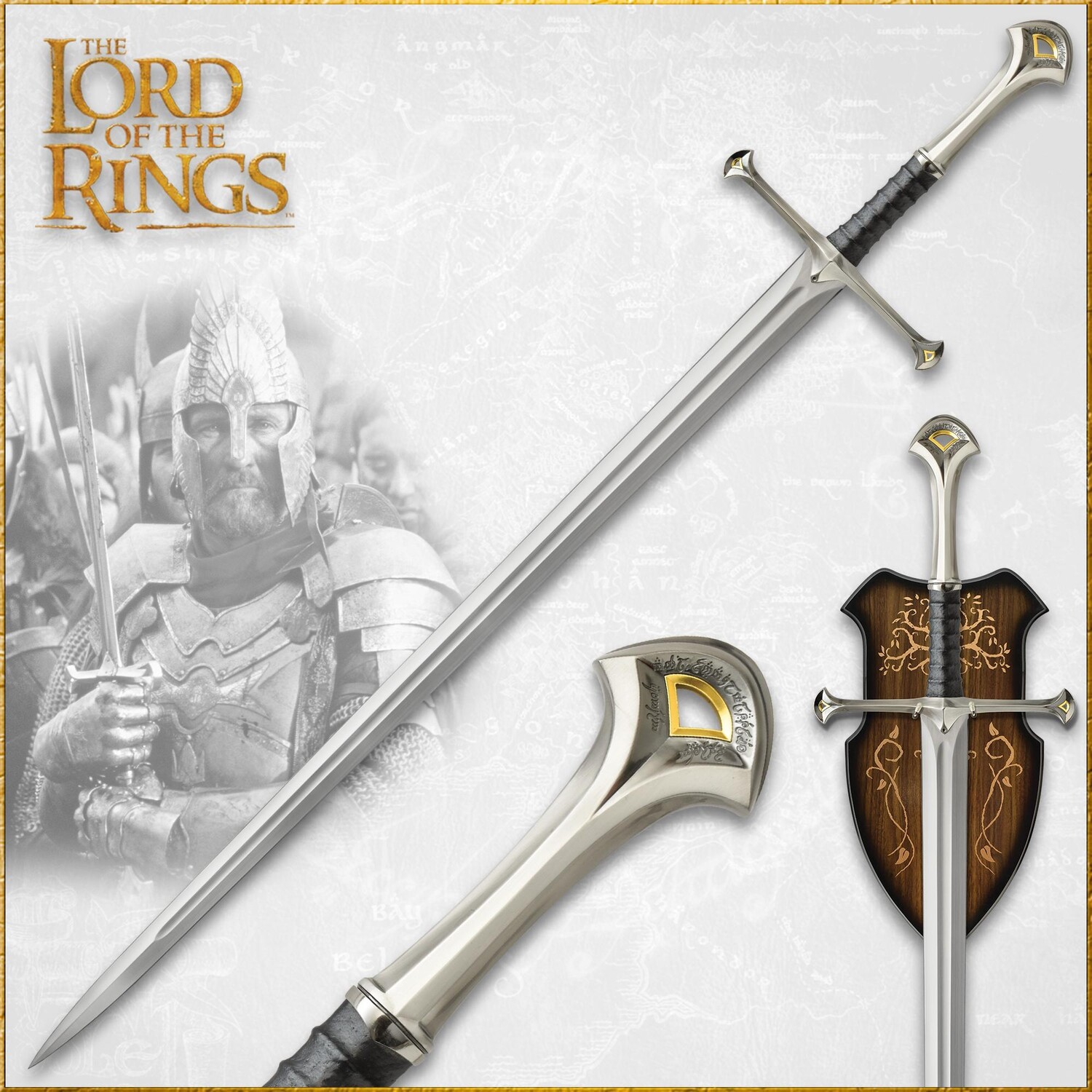 Lord of the Rings Replica 1/1 Narsil Sword of Elendil Planet Fantasy