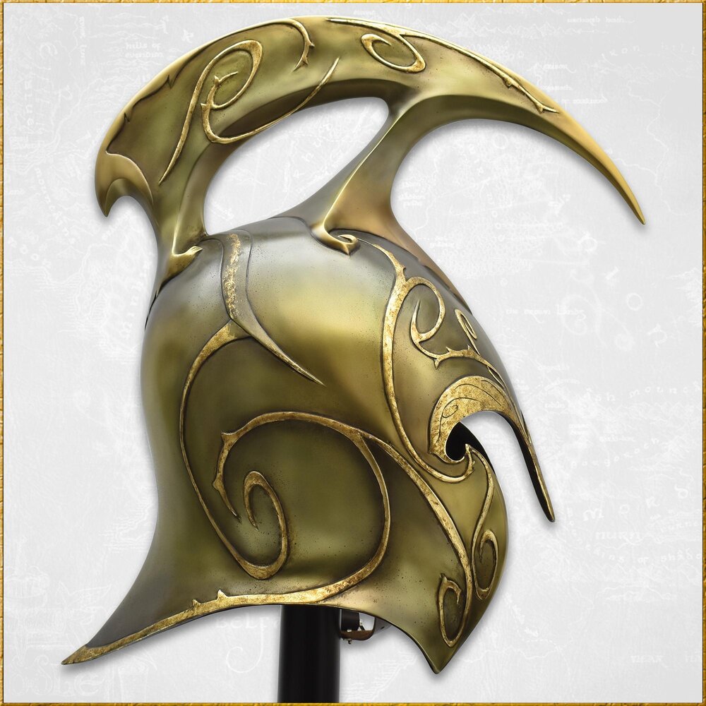 United Cutlery Lord of the Rings Replica 1/1 High Elven Helmet United Cutlery Lord of the Rings Replica 1/1 High Elven Helmet