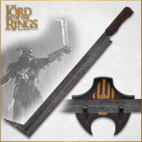 United Cutlery Lord of the Rings Replica 1/1 Uruk-Hai Scimitar United Cutlery Lord of the Rings Replica 1/1 Uruk-Hai Scimitar