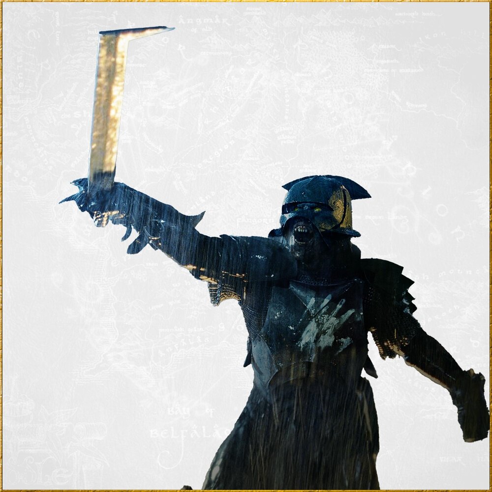 United Cutlery Lord of the Rings Replica 1/1 Uruk-Hai Scimitar United Cutlery Lord of the Rings Replica 1/1 Uruk-Hai Scimitar