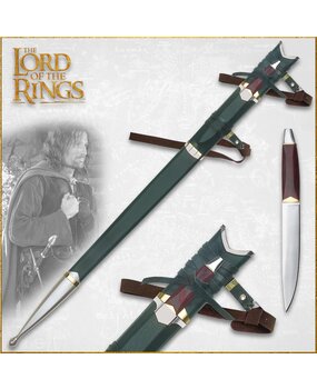 United Cutlery Lord of the Rings Replica 1/1 Sheath with Dagger for the Strider Sword United Cutlery Lord of the Rings Replica 1/1 Sheath with Dagger for the Strider Sword