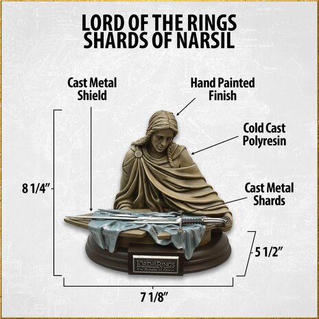 United Cutlery Le Seigneur des Anneaux Statue 1/5 Shards of Narsil United Cutlery Le Seigneur des Anneaux Statue 1/5 Shards of Narsil