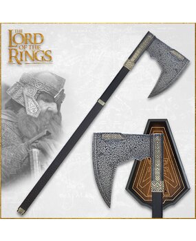 United Cutlery Lord of the Rings Replica 1/1 Bearded Axe of Gimli United Cutlery Lord of the Rings Replica 1/1 Bearded Axe of Gimli