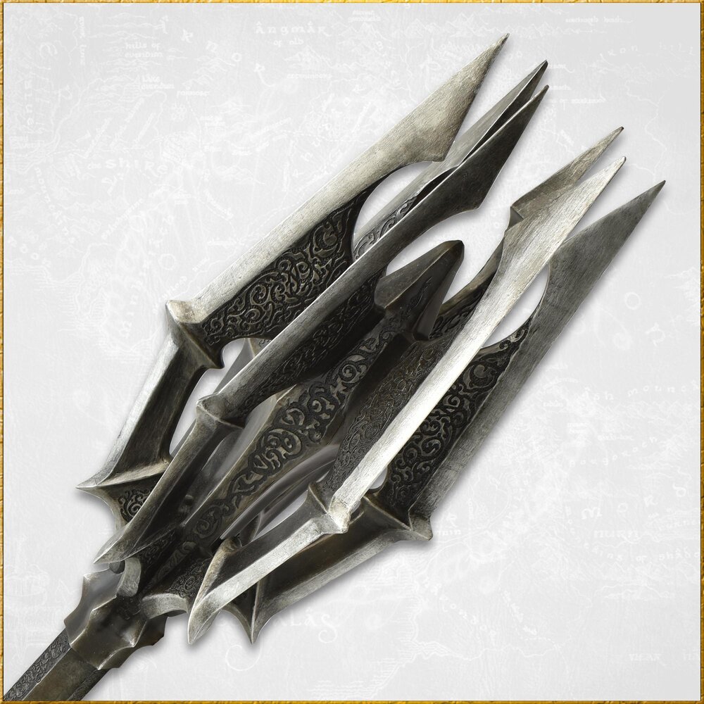 United Cutlery Lord of the Rings Replica 1/1 Mace of Sauron with One Ring United Cutlery Lord of the Rings Replica 1/1 Mace of Sauron with One Ring