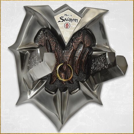 United Cutlery Lord of the Rings Replica 1/1 Mace of Sauron with One Ring United Cutlery Lord of the Rings Replica 1/1 Mace of Sauron with One Ring