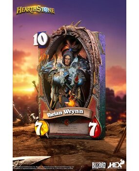 HEX Collectibles Hearthstone 3D Art Frame Statue Varian Wrynn 31 cm HEX Collectibles Hearthstone 3D Art Frame Statue Varian Wrynn 31 cm