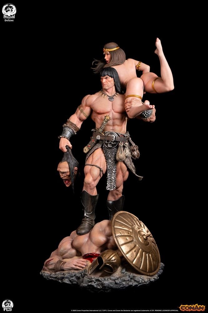 PCS Conan the Barbarian Statue 1/4 Conan Deluxe Edition 63 cm PCS Conan the Barbarian Statue 1/4 Conan Deluxe Edition 63 cm