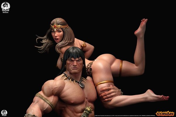 PCS Conan the Barbarian Statue 1/4 Conan Deluxe Edition 63 cm PCS Conan the Barbarian Statue 1/4 Conan Deluxe Edition 63 cm
